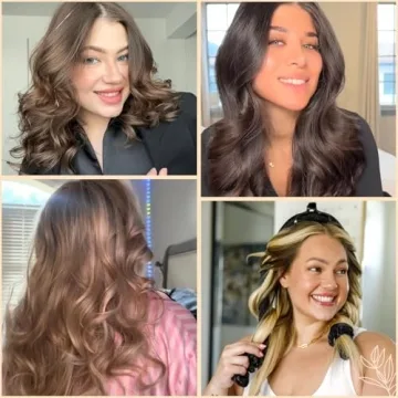 Heatless Velvet Hair Curler for Natural Curls