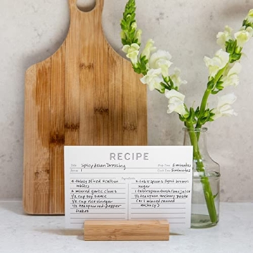 Jot & Mark Recipe Cards 4x6 Inches for Every Kitchen