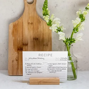 Jot & Mark Recipe Cards 4x6 Inches for Every Kitchen