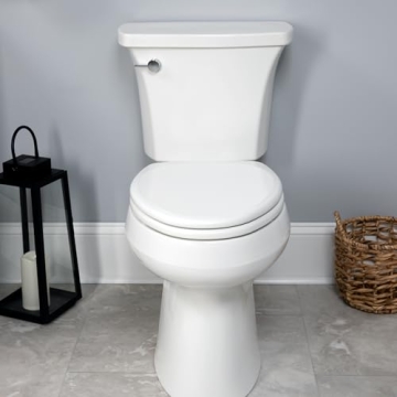 Mayfair Lannon Slow Close Toilet Seat for Easy Installation