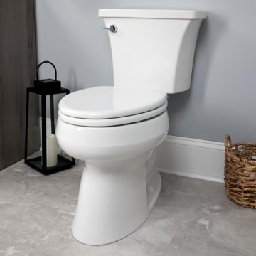 Mayfair Lannon Slow Close Toilet Seat for Easy Installation