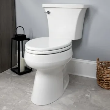 Mayfair Lannon Slow Close Toilet Seat for Easy Installation