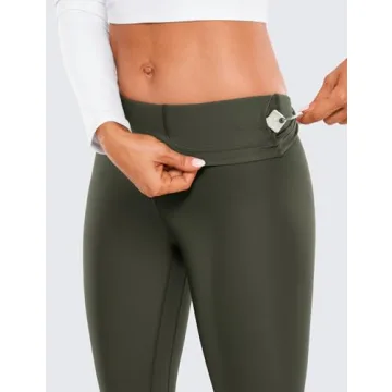 High Waisted Fleece Lined Leggings for Winter Wear