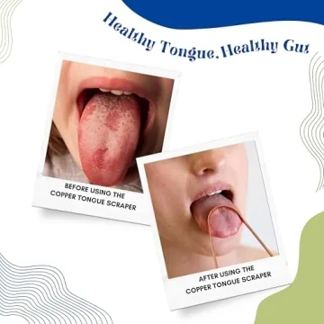 Pure Copper Tongue Scraper - Ayurvedic Oral Care Essentials