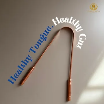 Pure Copper Tongue Scraper - Ayurvedic Oral Care Essentials