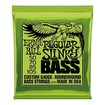 Ernie Ball Regular Slinky Nickel Wound Bass Guitar Strings 50-105