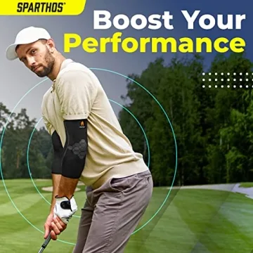 Sparthos Elbow Compression Sleeves for Pain Relief