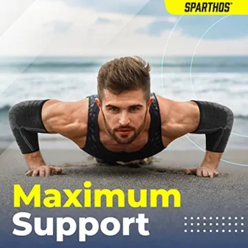 Sparthos Elbow Compression Sleeves for Pain Relief