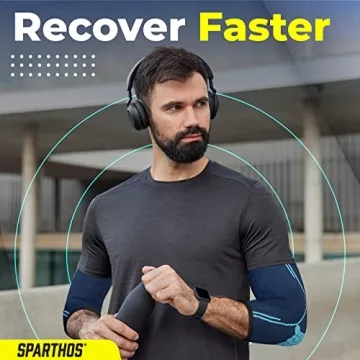 Sparthos Elbow Compression Sleeves for Pain Relief