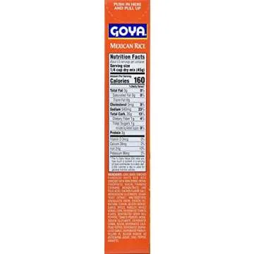 Goya Foods Mexican Rice Mix, Chicken Flavor, 7 Ounce (Pack of 12)