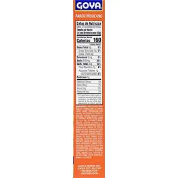 Goya Foods Mexican Rice Mix, Chicken Flavor, 7 Ounce (Pack of 12)