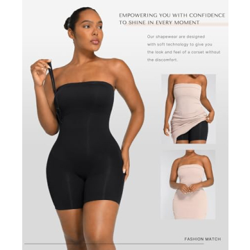 Buy SHAPELLX Shapewear Bodysuit for Seamless Tummy Control