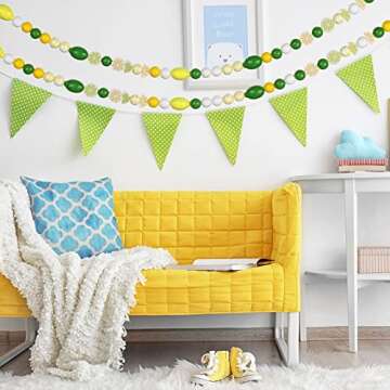 200 Lemon Wooden Beads for Vibrant Jewelry Making