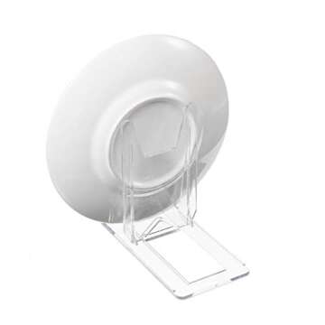 Zonon Acrylic Plate Stands Plastic Display Holders Picture Plate Holders Clear Mini Easels Stands to Display Pictures for Home Office Supplies Festival Party Decoration(10 Pieces)