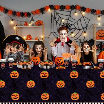 HYOWCHI Halloween Party Supplies for 24 Guests