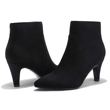 Stylish IDIFU Women's High Heel Ankle Booties for Comfort