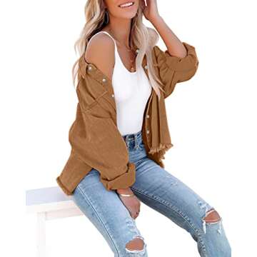 LookbookStore Light Jackets for Women Cruise Wear for Women 2024 Teacher Outfits for Women Jackets f...