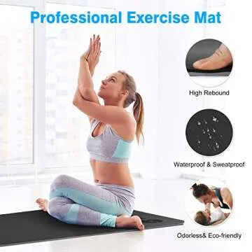 BOBO BANANA Eco-Friendly TPE Yoga Mat for All Ages