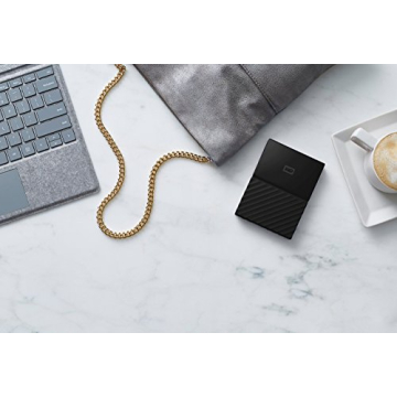WD 2TB Black My Passport External Hard Drive for Everyone