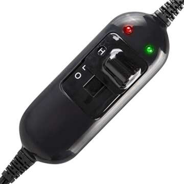 Hemlock Home Brewing Kombucha Heating Wrap - Fermentation Heater Mat Pad with Temperature Control