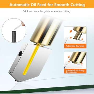 Professional Glass Cutting Tool with Ergonomic Design and Features