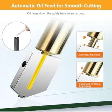 Professional Glass Cutting Tool with Ergonomic Design and Features