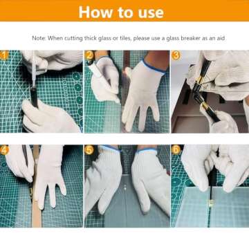 Professional Glass Cutting Tool with Ergonomic Design and Features