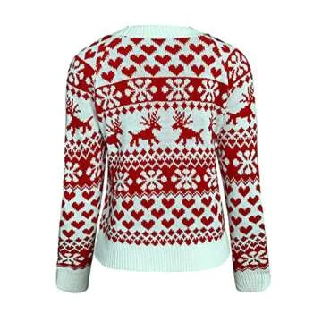 ZAFUL Women’s Christmas Knitted Sweater for Festive Wear