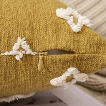 MIULEE Decorative Throw Pillow Covers and Inserts Set
