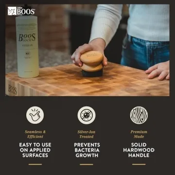 John Boos Oil & Cream Applicator for Perfect Wood Care