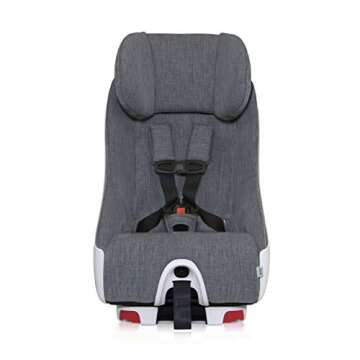 Clek Foonf Convertible Car Seat with Rigid LATCH system, Crumple Zone safety system, Adjustable Head...