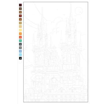 Color Quest: Cityscapes: 30 Extreme Challenges to Complete and Color, Exciting and Challenging Adult Coloring Book