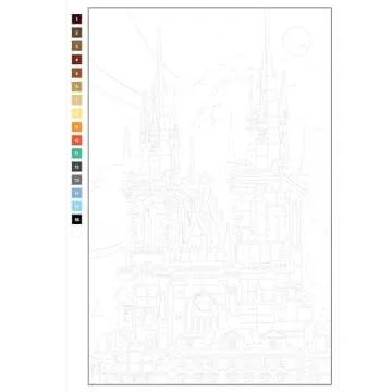 Color Quest: Cityscapes: 30 Extreme Challenges to Complete and Color, Exciting and Challenging Adult Coloring Book