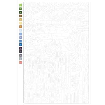 Color Quest: Cityscapes: 30 Extreme Challenges to Complete and Color, Exciting and Challenging Adult Coloring Book