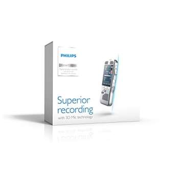 Philips DPM-8000 Professional Digital Pocket Memo with Cradle and Speechexec Pro Software