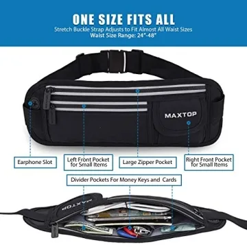 Running Belt - Perfect Fanny Pack for Active Lifestyles