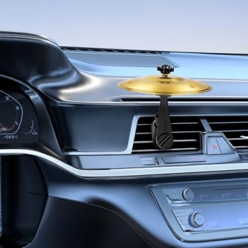 Car Cymbal Drum for Air Vent Fun Musical Gadget