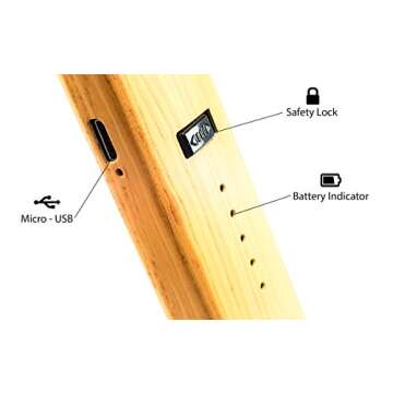 Sparcker Electric Arc Plasma Lighter - Candle Lighter - BBQ Grill Lighter - Camping Lighter - Safety Lock - Long Neck - USB Rechargeable - Flameless Windproof Lighter- Butane Free (Silver)