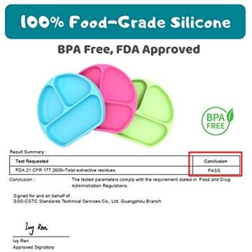 Silikong Suction Plate: Safe, Durable, and Mess-Free Toddler Dining