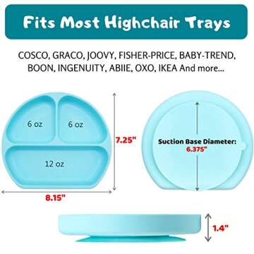 Silikong Suction Plate: Safe, Durable, and Mess-Free Toddler Dining