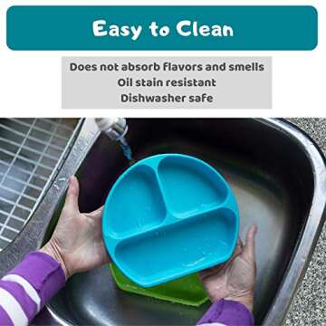 Silikong Suction Plate: Safe, Durable, and Mess-Free Toddler Dining