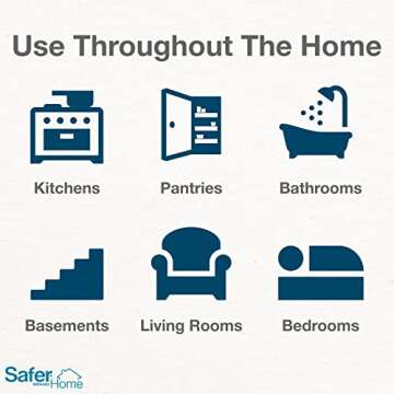 Safer Brand Indoor Spider & Insect Traps - 12 Pack - Non-Toxic