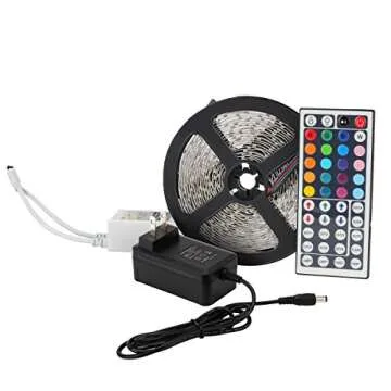SUPERNIGHT LED Strip Light - Flexible 16.4Ft RGB Kit