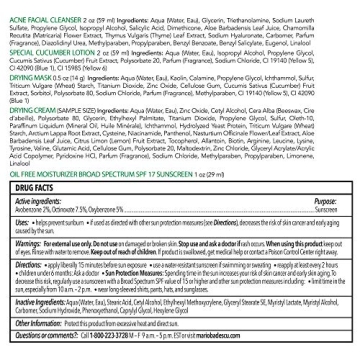 Mario Badescu Acne Starter Kit for Oily Skin Solutions