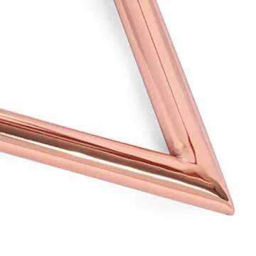 Christopher Knight Home Corral Side Table, Rose Gold + White
