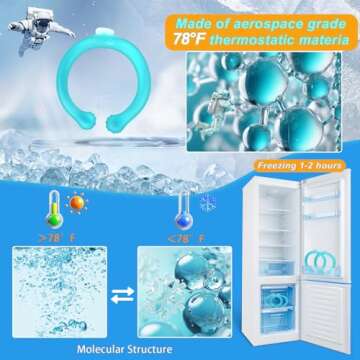 Neck Cooling Tube: Innovative Personal Cooling Device for All Summer Activities