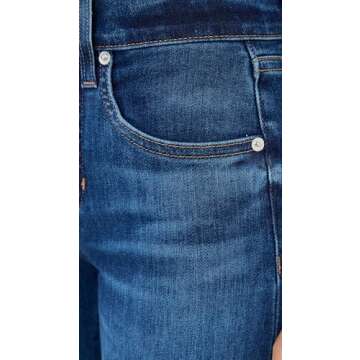 Veronica Beard Jean Women's Beverly High Rise Skinny Flare Jeans, Bright Blue, 25