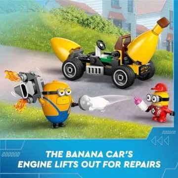 LEGO Despicable Me 4 Minions and Banana Car Gift