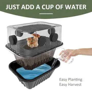Home Mushroom Growing Kit for Easy Indoor Gardening