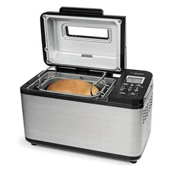 Zojirushi BB-PDC20BA Home Bakery Virtuoso Plus Breadmaker, 2 lb. loaf of bread